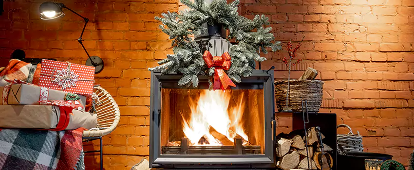 Travis Industries Linear Gas Fireplace Installation in Shelbyville, Indiana